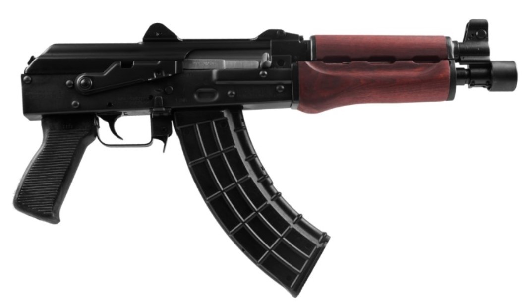 ZASTAVA ZPAP92 AK PISTOL 7.62X39 SERBIAN RED HANDGUARDS 1.5MM RECEIVER BULDGED TRUNNION CHROME LINED 10IN BARREL ZP92762SR - Win Repeating Arms Promotion